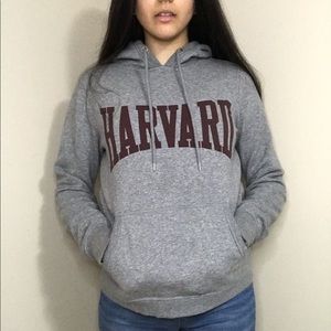 H&M Harvard Logo Hoodie